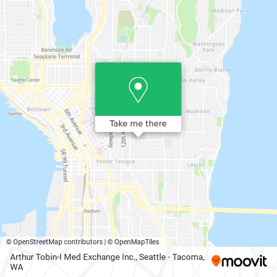 Arthur Tobin-I Med Exchange Inc. map