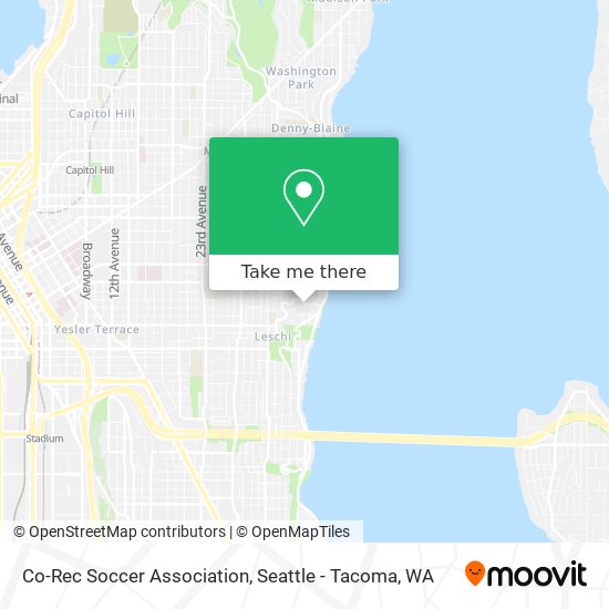 Co-Rec Soccer Association map