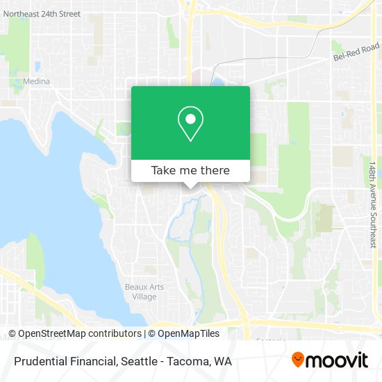 Prudential Financial map