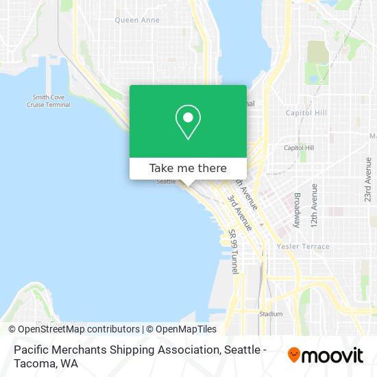 Pacific Merchants Shipping Association map