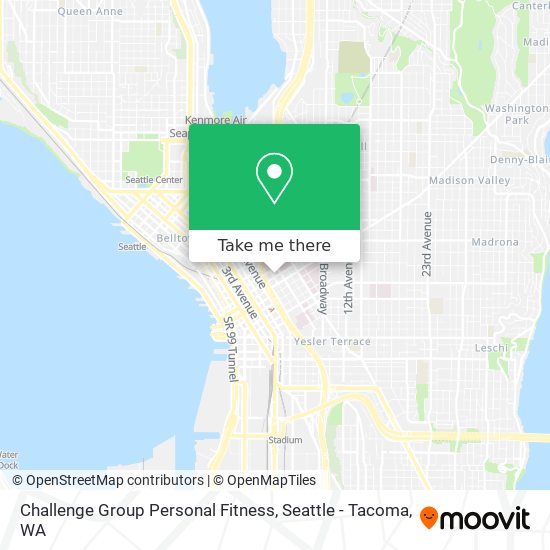 Challenge Group Personal Fitness map