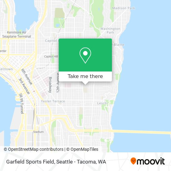 Garfield Sports Field map