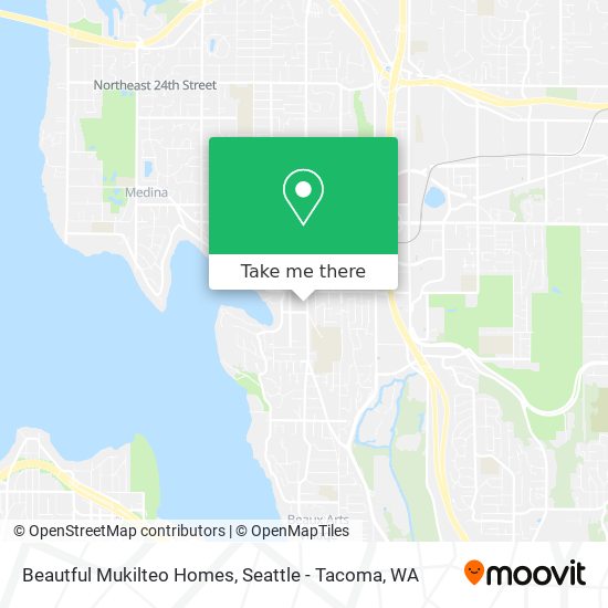 Beautful Mukilteo Homes map