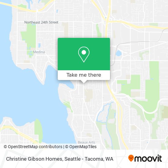 Christine Gibson Homes map