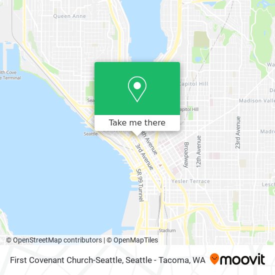 Mapa de First Covenant Church-Seattle