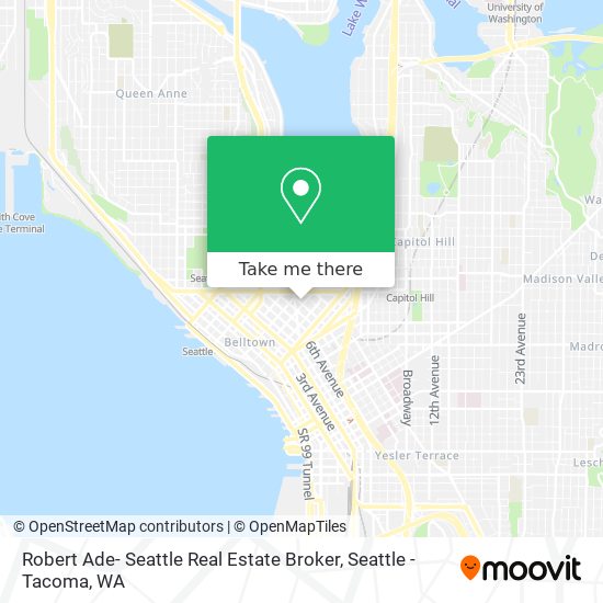 Mapa de Robert Ade- Seattle Real Estate Broker