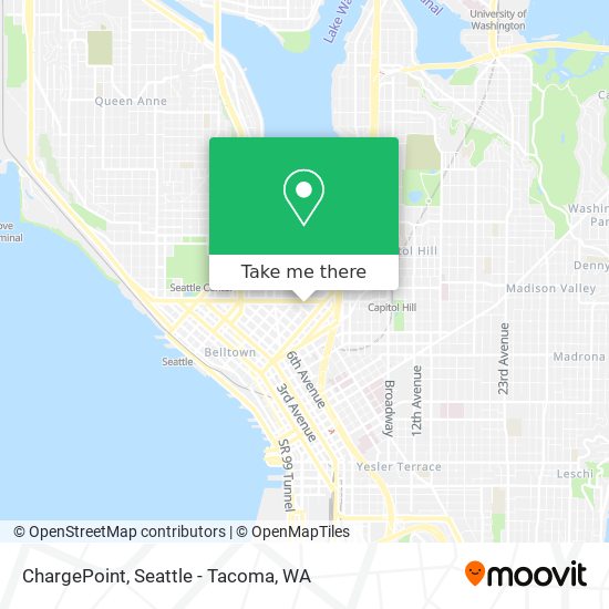 ChargePoint map