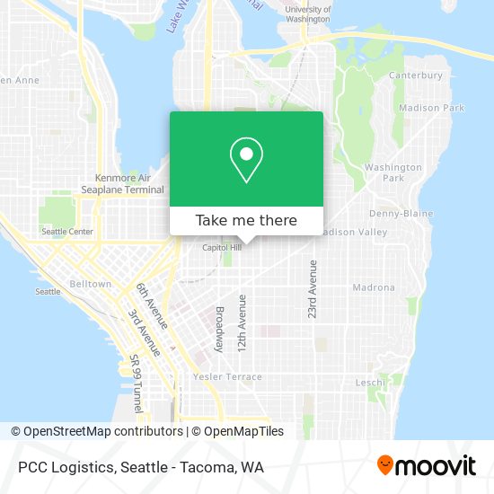 PCC Logistics map