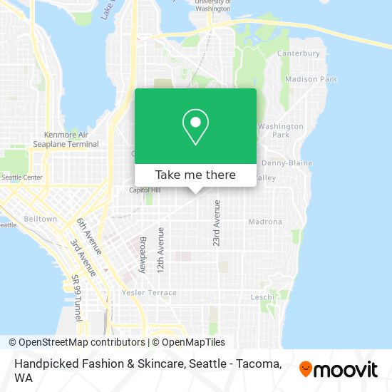 Handpicked Fashion & Skincare map