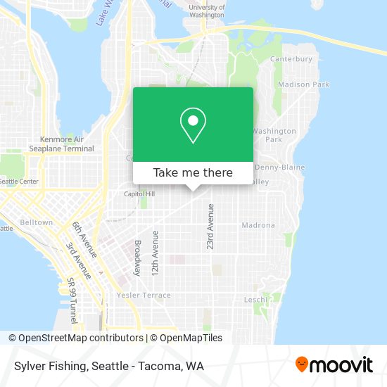 Sylver Fishing map