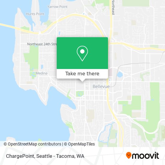 Mapa de ChargePoint