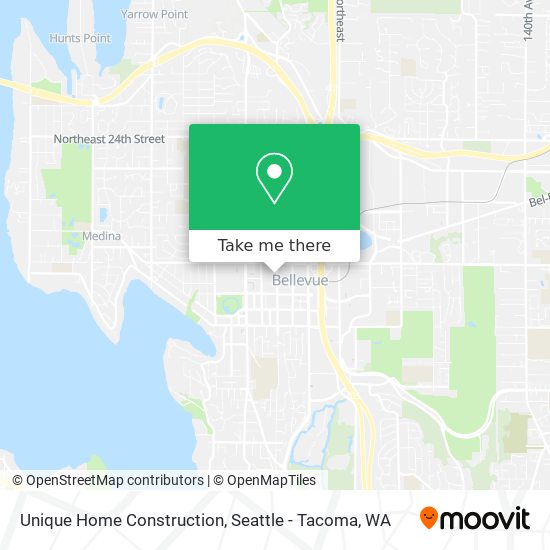 Unique Home Construction map