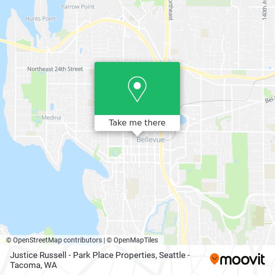 Mapa de Justice Russell - Park Place Properties