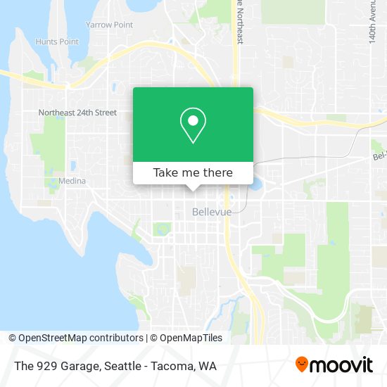 The 929 Garage map