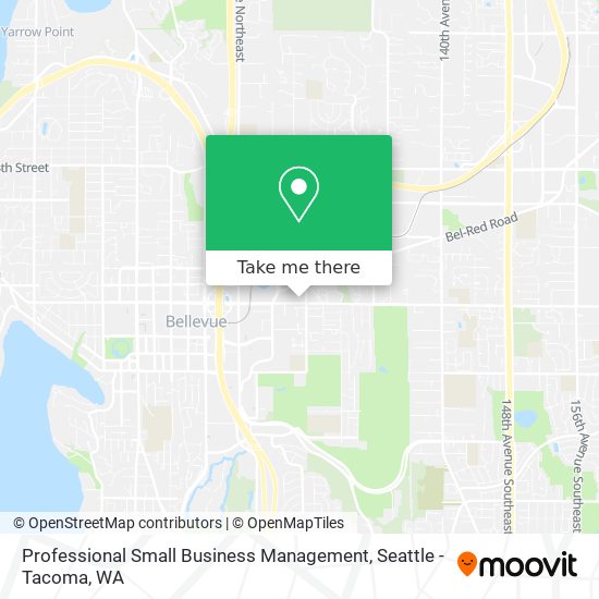 Professional Small Business Management map