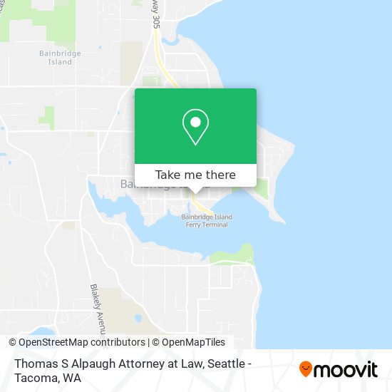 Mapa de Thomas S Alpaugh Attorney at Law