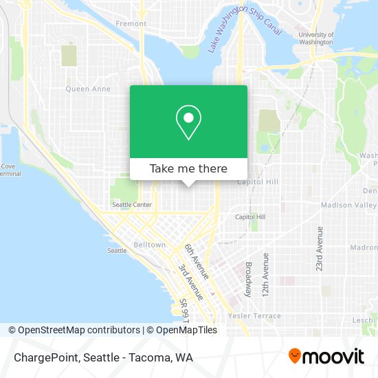 ChargePoint map