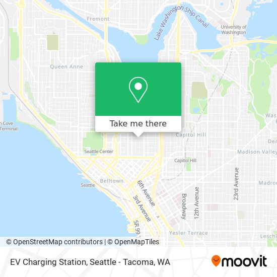 Mapa de EV Charging Station