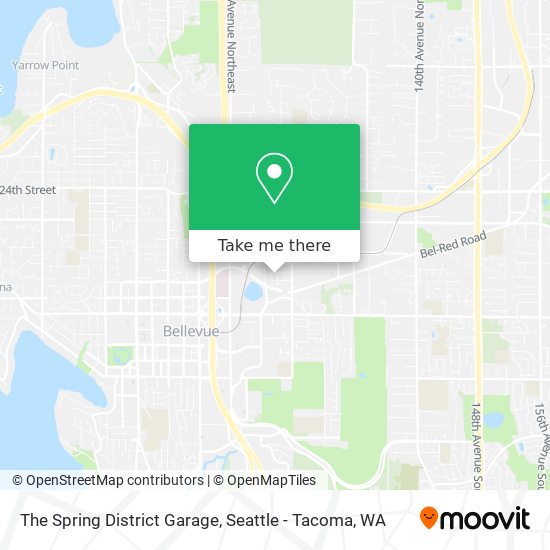 The Spring District Garage map