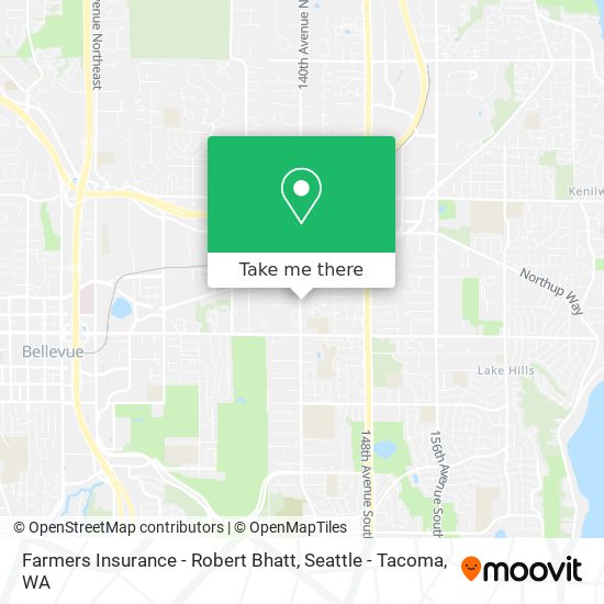 Farmers Insurance - Robert Bhatt map