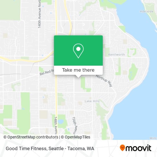 Good Time Fitness map