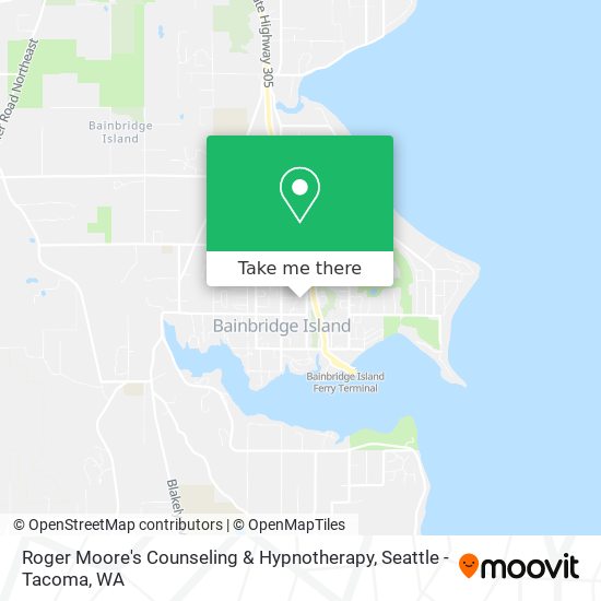 Roger Moore's Counseling & Hypnotherapy map