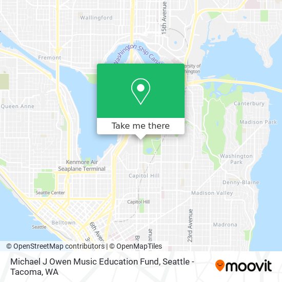 Michael J Owen Music Education Fund map