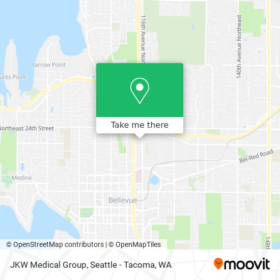 JKW Medical Group map