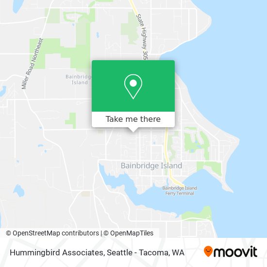 Hummingbird Associates map