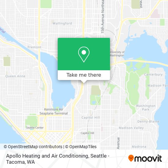 Apollo Heating and Air Conditioning map