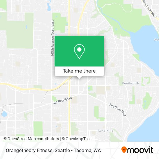 Orangetheory Fitness map