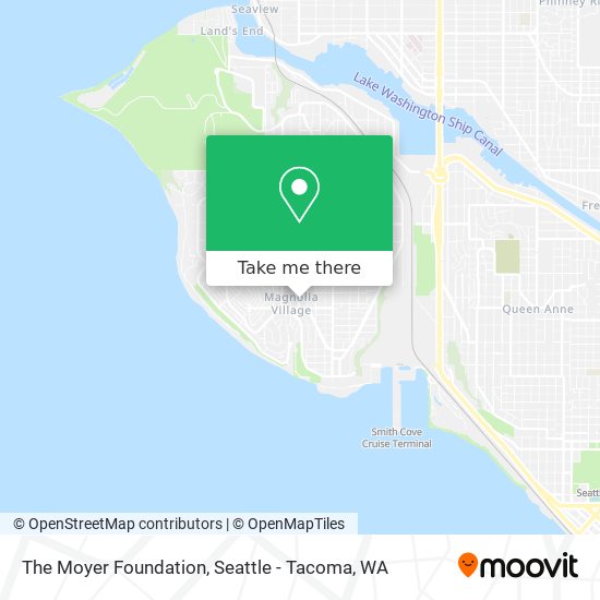 Mapa de The Moyer Foundation
