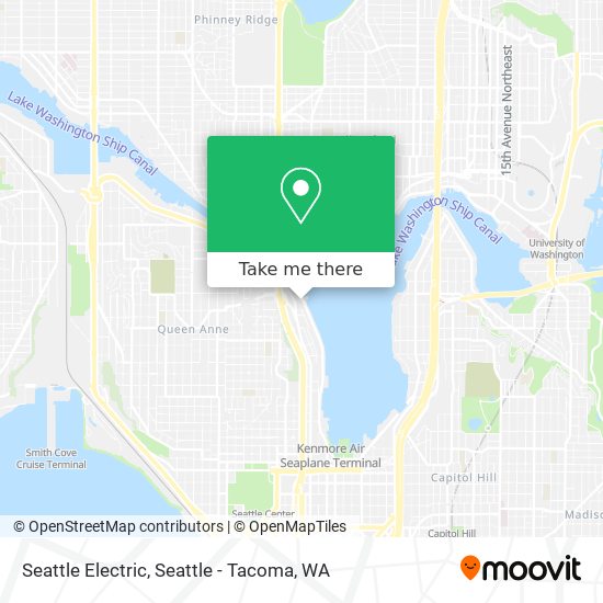 Mapa de Seattle Electric