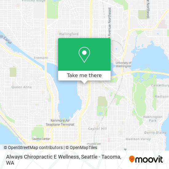 Always Chiropractic E Wellness map