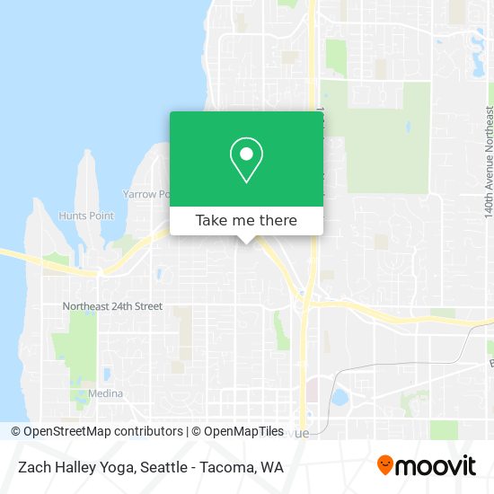 Mapa de Zach Halley Yoga