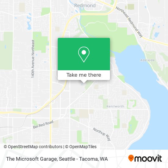 Mapa de The Microsoft Garage