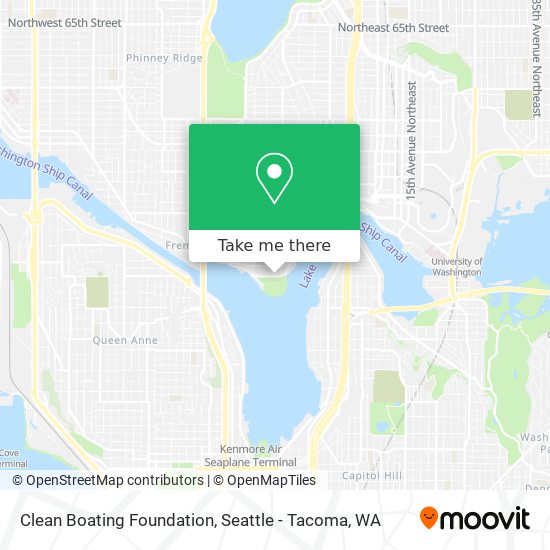 Clean Boating Foundation map