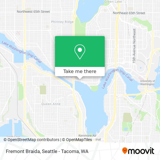 Fremont Braida map