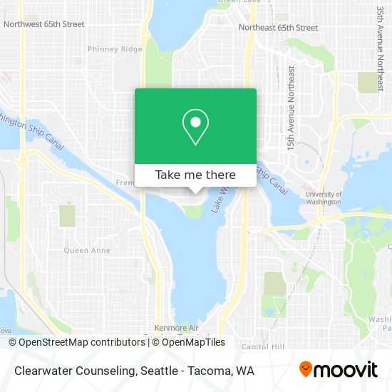 Clearwater Counseling map