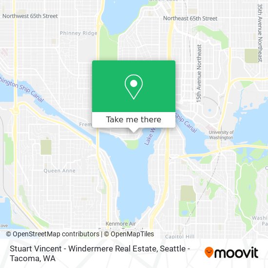 Stuart Vincent - Windermere Real Estate map