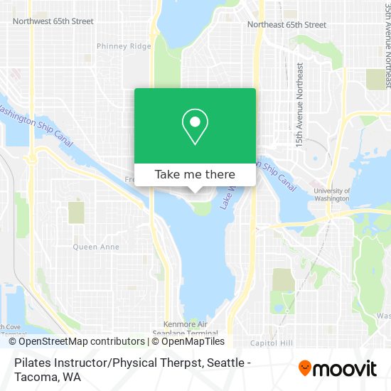 Mapa de Pilates Instructor / Physical Therpst