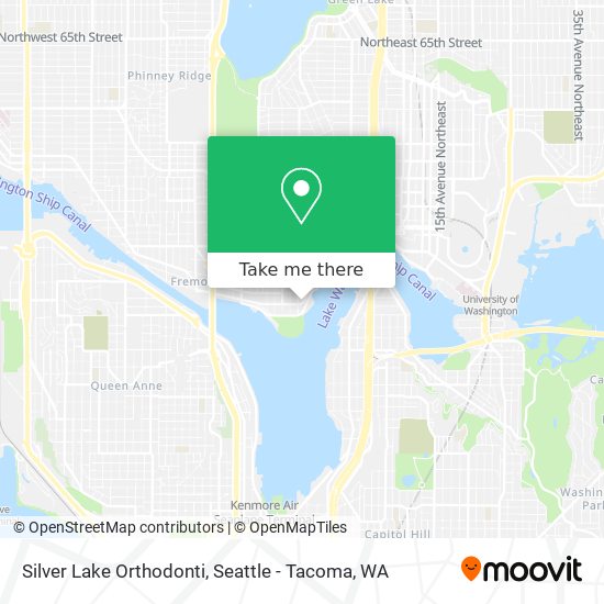 Silver Lake Orthodonti map