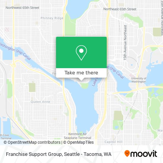 Franchise Support Group map