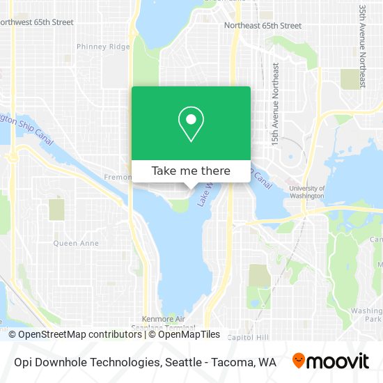 Mapa de Opi Downhole Technologies