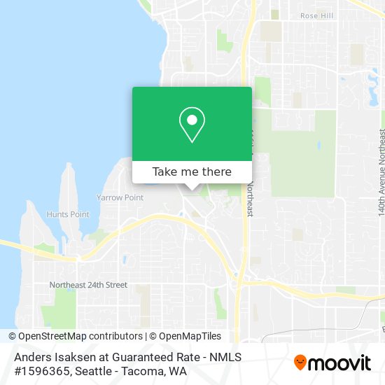 Anders Isaksen at Guaranteed Rate - NMLS #1596365 map