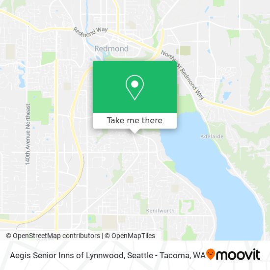 Aegis Senior Inns of Lynnwood map