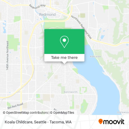 Koala Childcare map