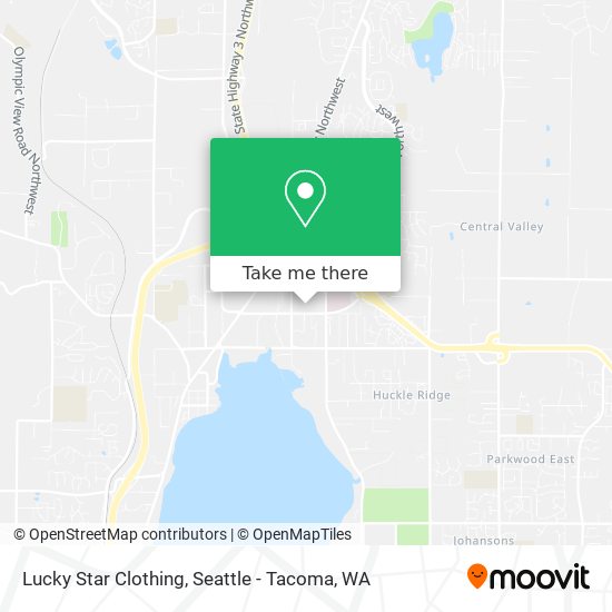 Lucky Star Clothing map