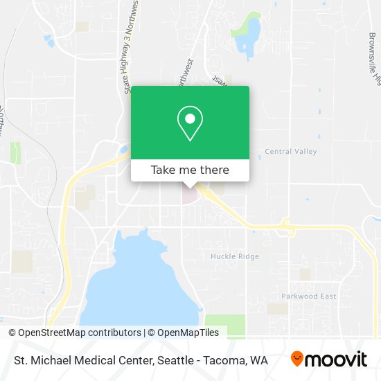 St. Michael Medical Center map