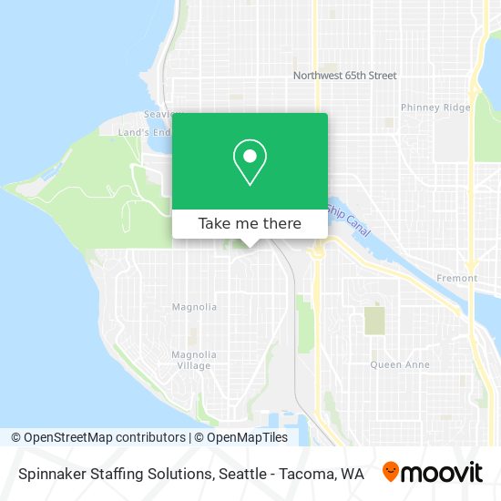 Mapa de Spinnaker Staffing Solutions